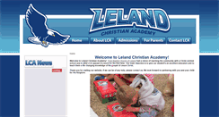 Desktop Screenshot of lelandchristian.org